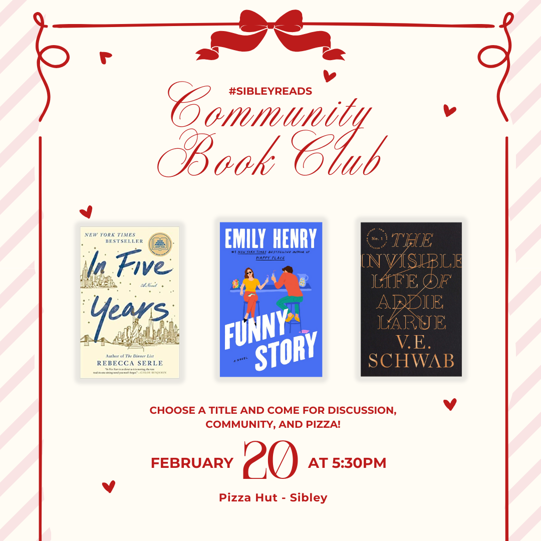 #SibleyReads upcoming February event image