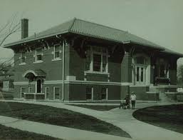 carnegie library image in Sibley, IA