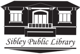 Sibley Public Library black and white logo