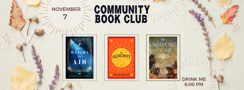 #SibleyReads November 7 community book club image